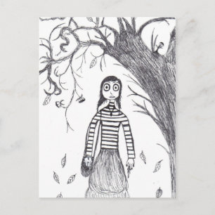 Creepy Halloween Vykort