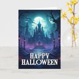Creepy Haunted Manor | HAPPY HALLOWEEN Kort