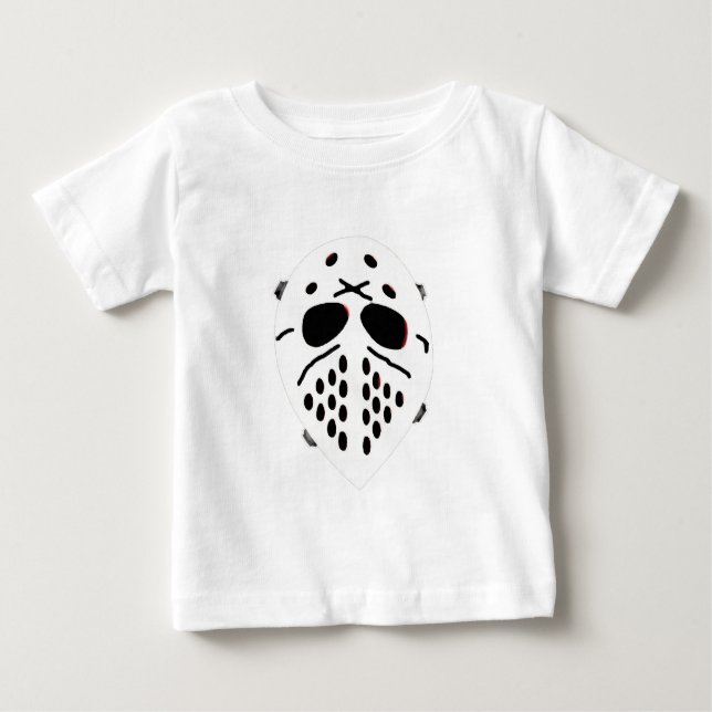 Creepy Hockey Mask Products Tee Shirt (Framsida)