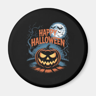 Creepy Jack O � Lantern Halloween Magnet