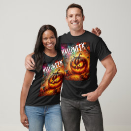 Creepy Jack-O-Lanternor Unisex T Shirt