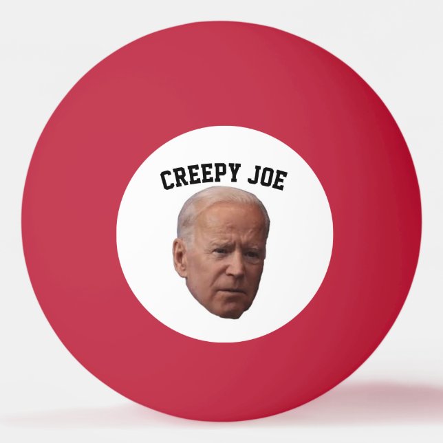 CREEPY JOE BIDEN PING PONG BOLLAR (Framsidan)