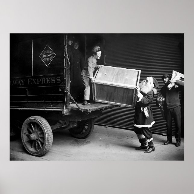 Creepy jul, 1920-talet poster (Framsidan)