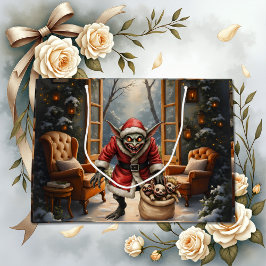 Creepy jul Goblin - Mörk Fantasy Evil Santa