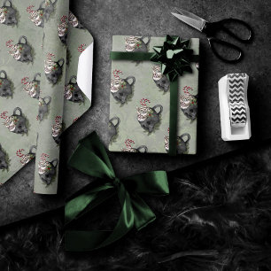 Creepy JULAFTON En mycket gotisk skal Mugg Grung Presentpapper