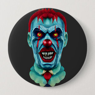 Creepy Killer Zombie Clown Horror Art Knapp