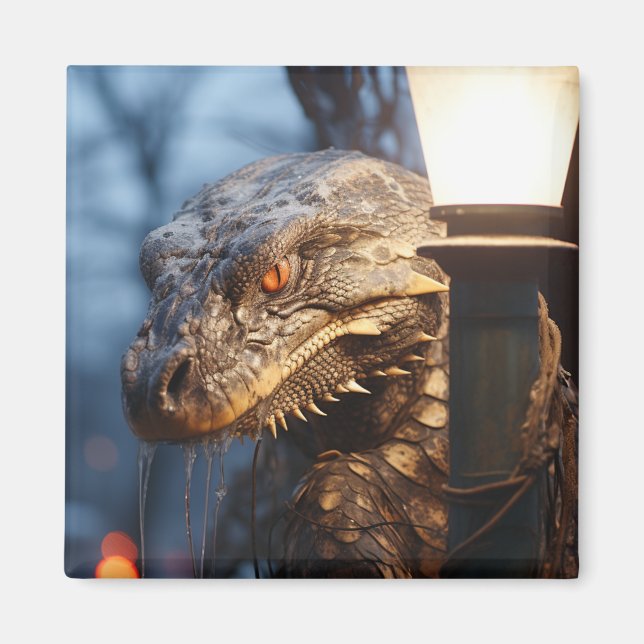 Creepy Lizard Magnet (Framsidan)