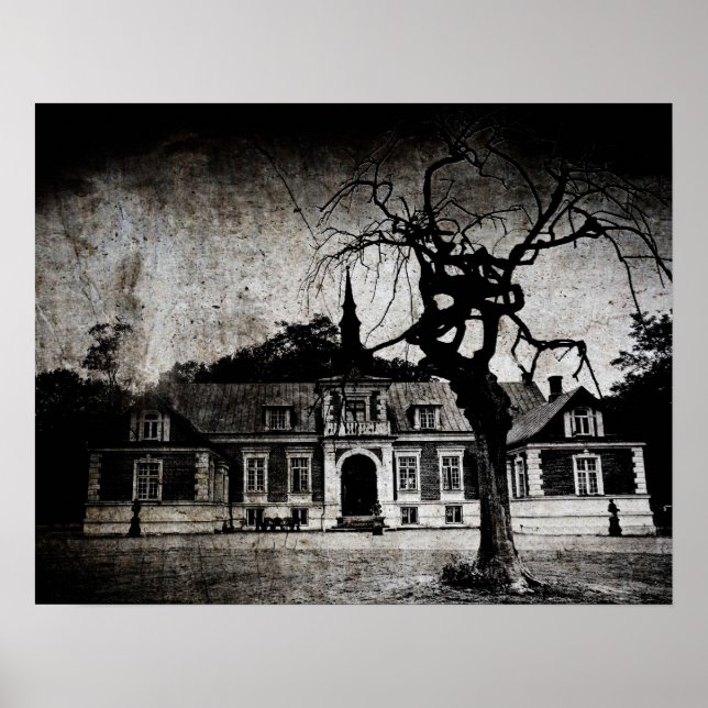 Creepy Mansion - Poster (Framsidan)
