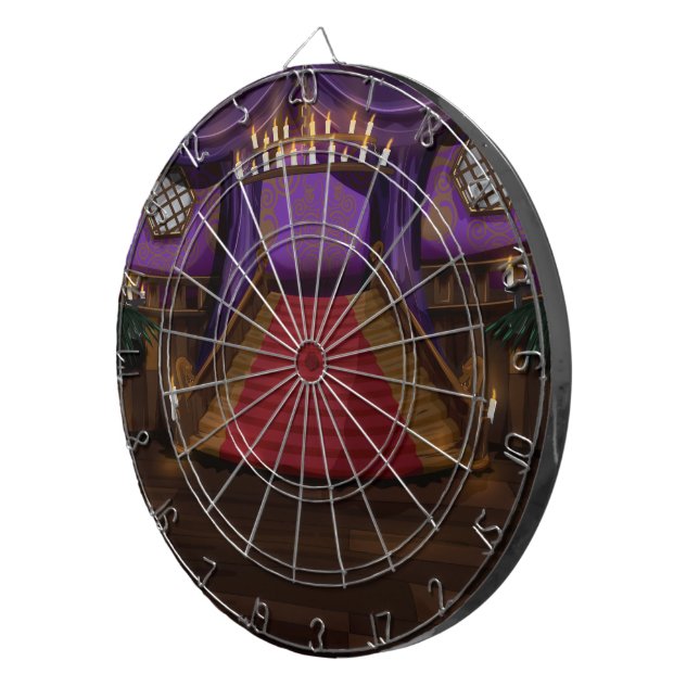 Creepy Mansion Stairway Piltavla (Högra Framsidan)