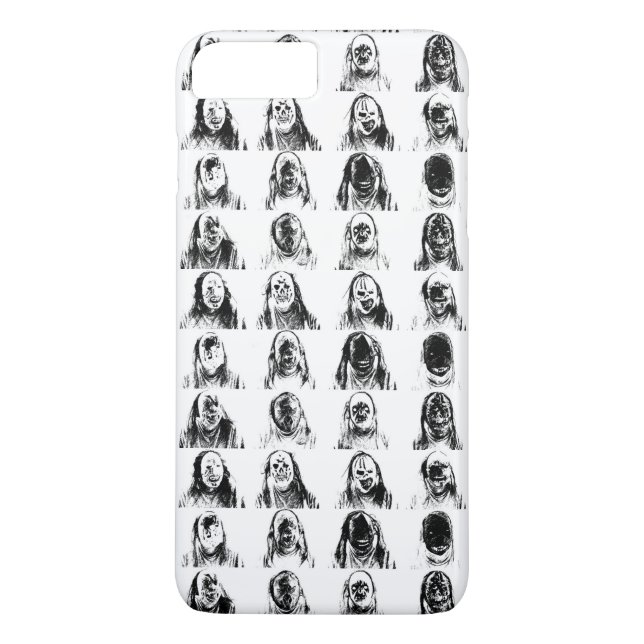 Creepy Masks Case-Mate iPhone Skal (Baksida)