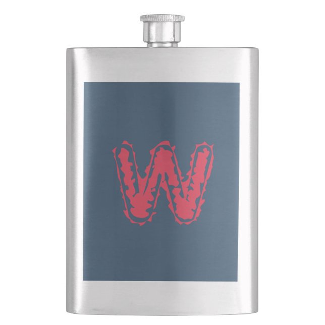 Creepy Monogram ClashRed på Blue Fickplunta (Framsidan)