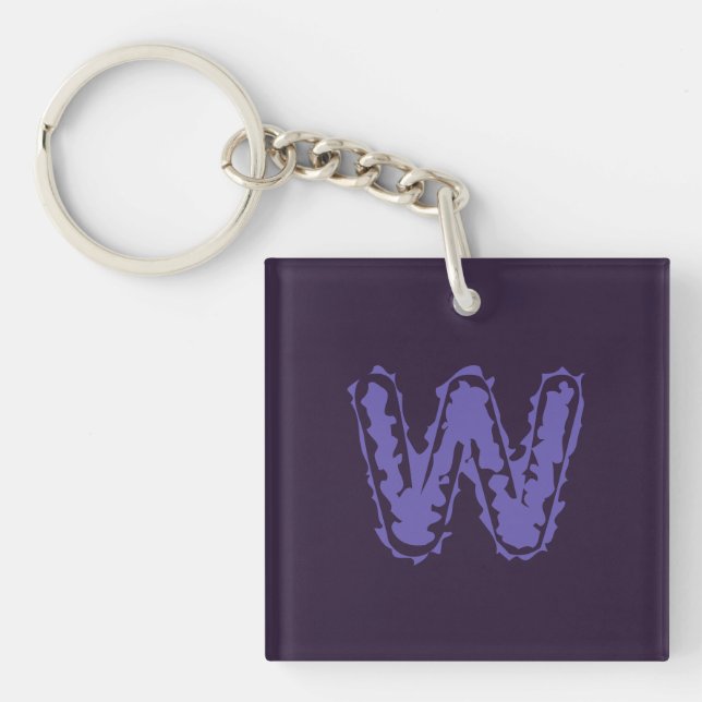 Creepy Monogram Lila på Lila (Framsidan)