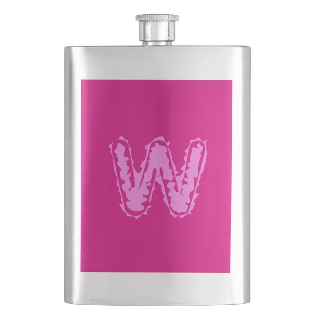 Creepy Monogram Rosa på Rosa Fickplunta (Framsidan)