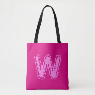 Creepy Monogram Rosa på Rosa Tygkasse