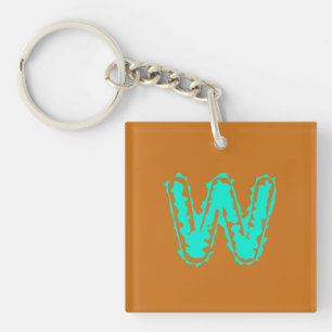 Creepy Monogram Toxic-Grönt på Orange