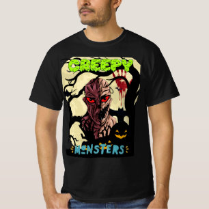 Creepy monster t shirt