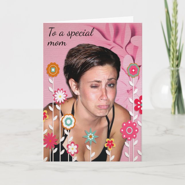 Creepy Mors dag Helgkort (Framsida)