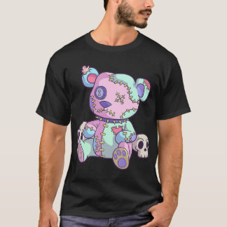 Creepy Nalle Kawaii Rosa Pastel Goth Cute T Shirt