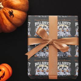 Creepy och Funny bulls Happy halloween Presentpapper