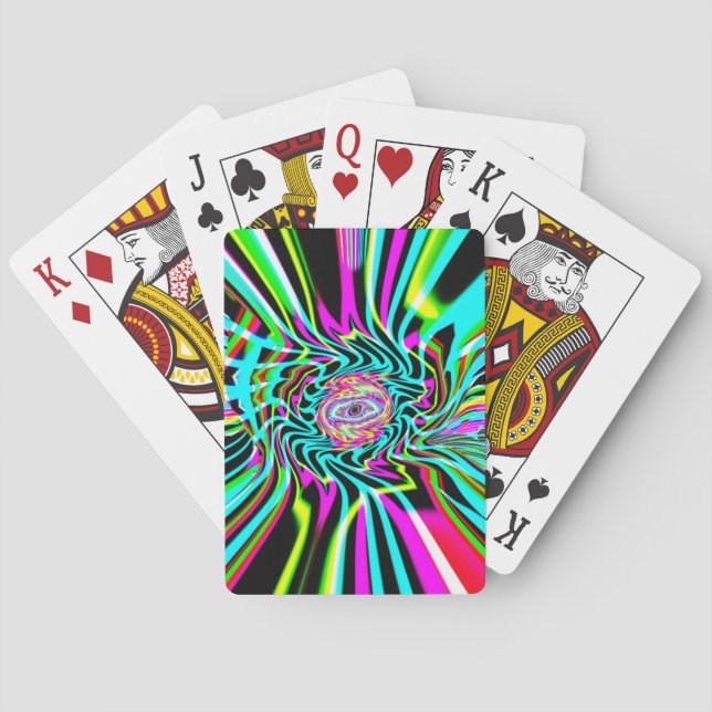 Creepy Öga (ändra ord) Casinokort (Baksidan)