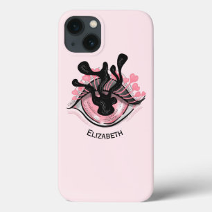 Creepy Öga Rosa Cute Konstig Goth Namn