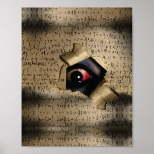 Creepy Öga V02 Poster
