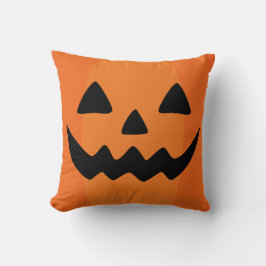 Creepy Pillow - Pumpkin Ansikte Kudde