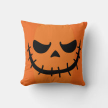 Creepy Pillows - Pumpkin Ansikte