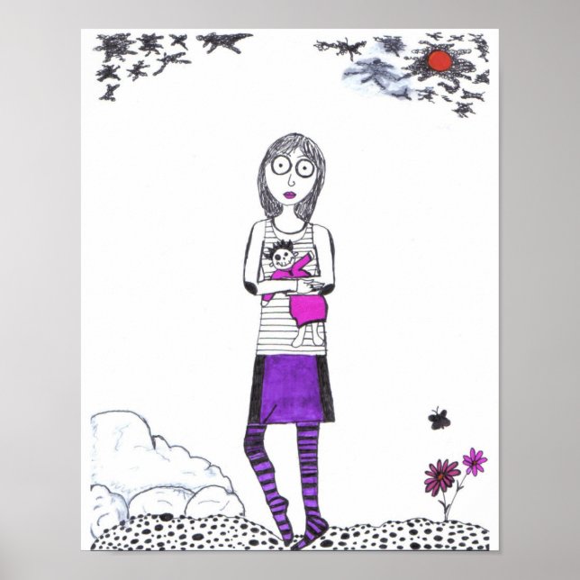 Creepy-promenad Poster (Framsidan)