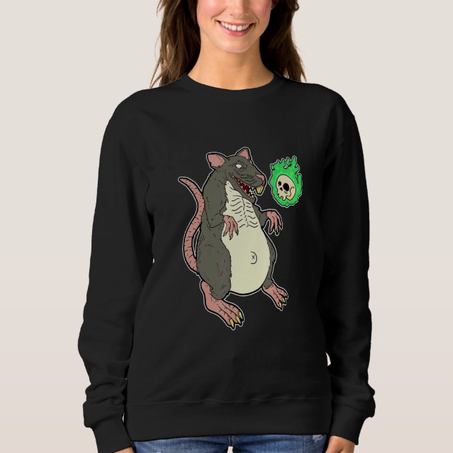 Creepy Ratzilla T Shirt (Framsida)