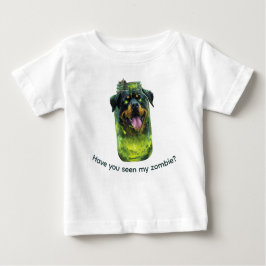 Creepy Rottweiler Frankenstein Burk Illustration T Shirt
