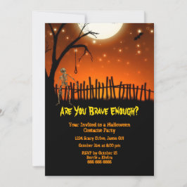 Creepy & Scary Halloween fest Inbjudningar