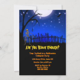 Creepy & Scary Halloween fest Inbjudningar