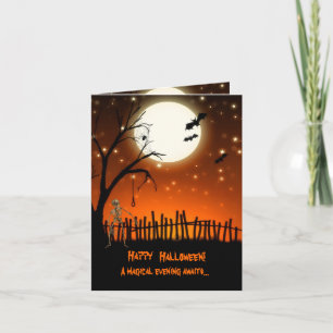 Creepy & Scary Halloween Kort