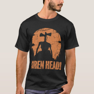 Creepy Siren Head Costume Kids Boys Girls Folklore T Shirt