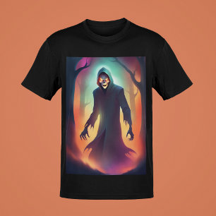 Creepy Skeleton Nightmare Dödsmörkret T Shirt