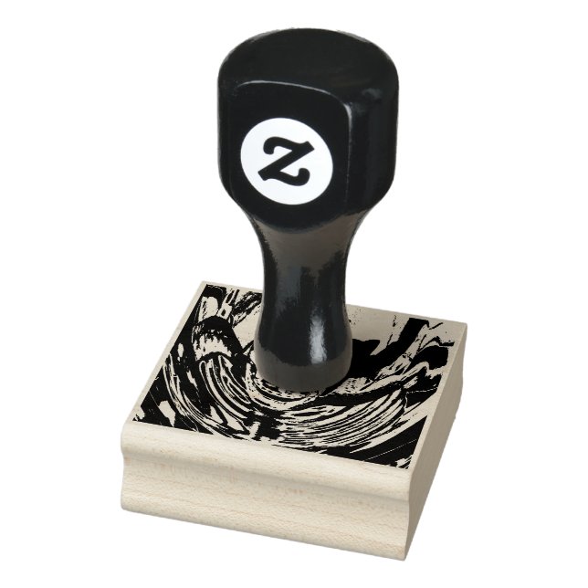 Creepy Skeleton Rubber Frimärke Stämpel (Stämpel)