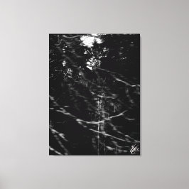 Creepy skogen på Whidbey Island Canvastryck