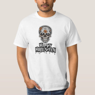 Creepy Skull, Halloween Art T Shirt
