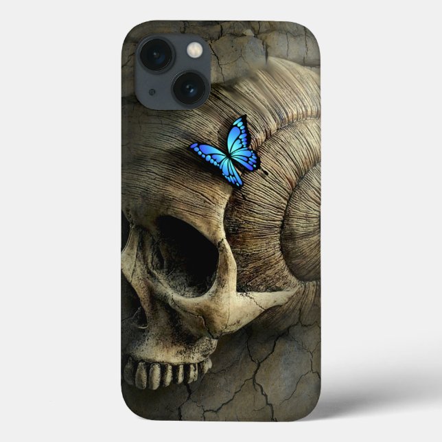 Creepy Skull och Butterfly (Baksida)