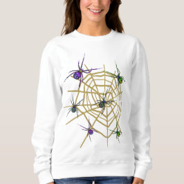 Creepy Spider Halloween Sweatshirt T Shirt
