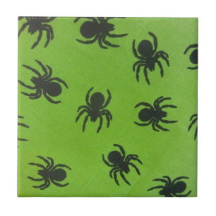 Creepy Spiders Kakelplatta