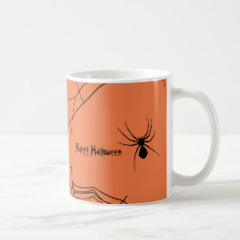 Creepy-Spindelnät Kaffemugg