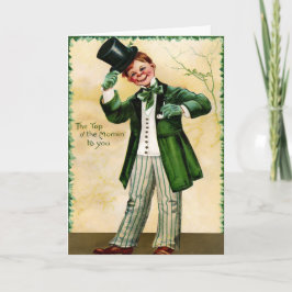 Creepy St. Patrick-Day Card Helgkort