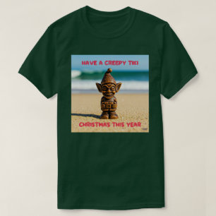 Creepy Tiki jul T Shirt