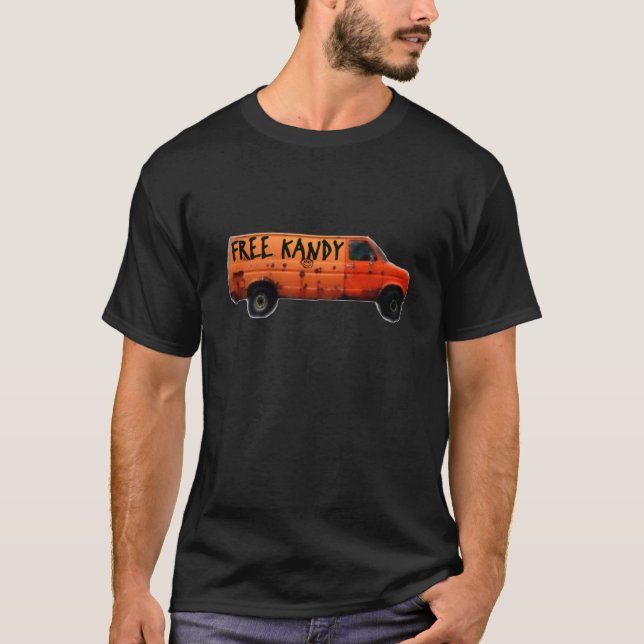 Creepy Van Driver Tee Shirt (Framsida)