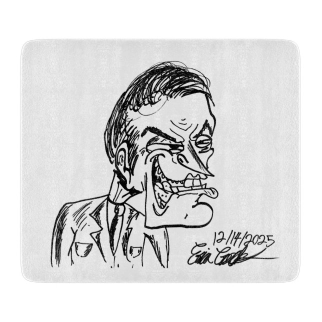 creepy villain cartoon art (Framsidan)