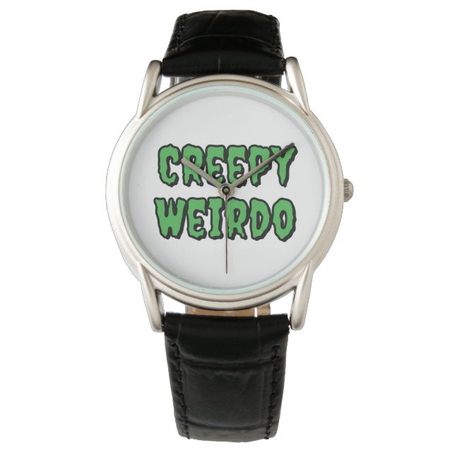 Creepy Weirdo Armbandsur (Framsida)