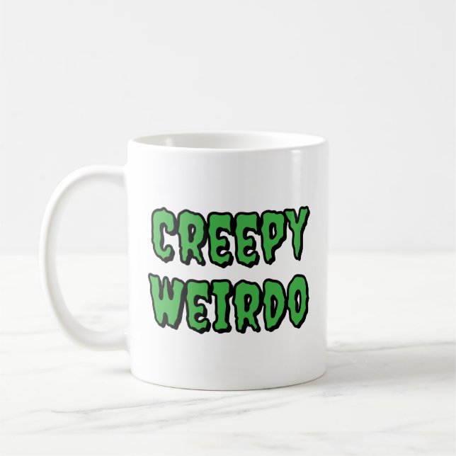 Creepy Weirdo Kaffemugg (Vänster)
