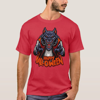 Creepy Werevargen Happy halloween T Shirt